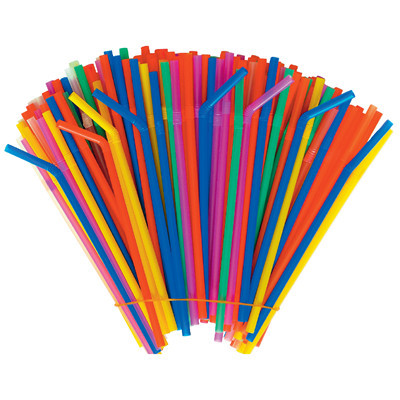 Paie plastic color flexibile safir 240 x 7 mm, 1000 buc/set