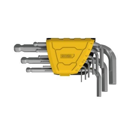 Set 9 chei imbus cap sferic Deli