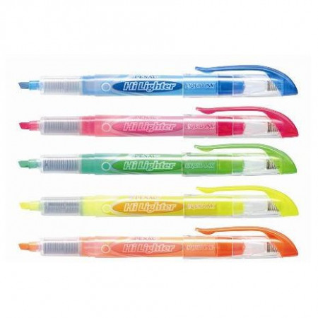 Textmarker cu cerneala PENAC Liqliner, varf 1-4 mm - galben - Img 2