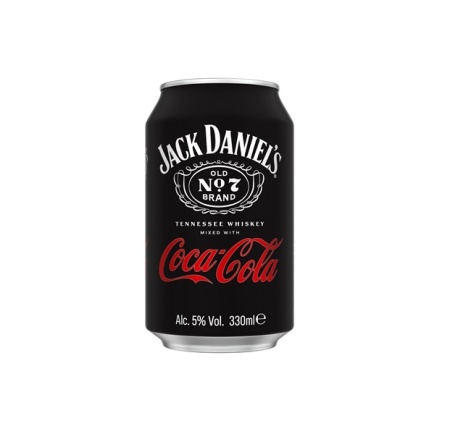 Whisky Jack Daniel's cu aroma de Cola 5 % - 330 ml
