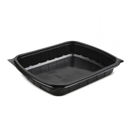 Caserolă Termo PP cu 1 compartiment, 240x205x40 mm, neagră