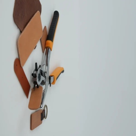 Cleste pentru perforare curea piele, 6 dimensiuni - Img 4
