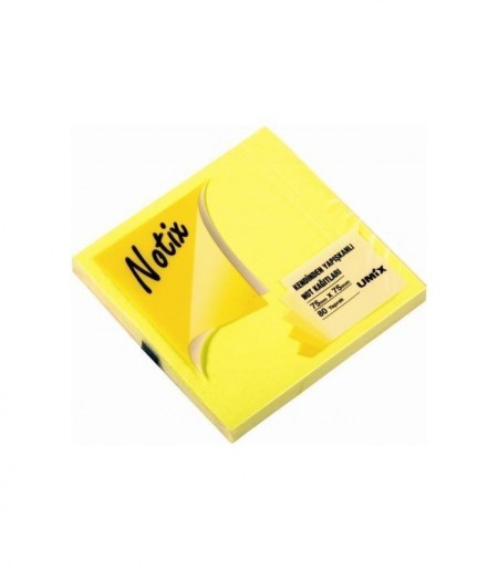 Notes Autoadeziv 75 X 75 mm Culori Neon 80 File UMIX