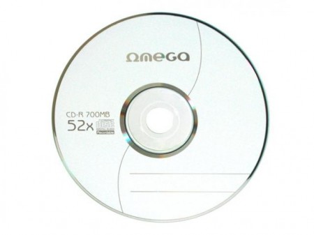 Omega CD-R 700MB, 52X, individial in plic, Omega