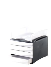 Suport organizator documente 4 Sertare G2Desk Fellowes diverse culori - Img 3