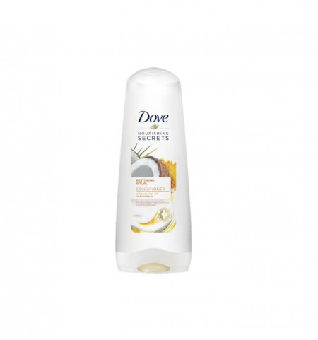 Balsam DOVE Restoring Ritual, Par Subtire, cu Extract de Ulei de Cocos si Turmeric, 200 ml
