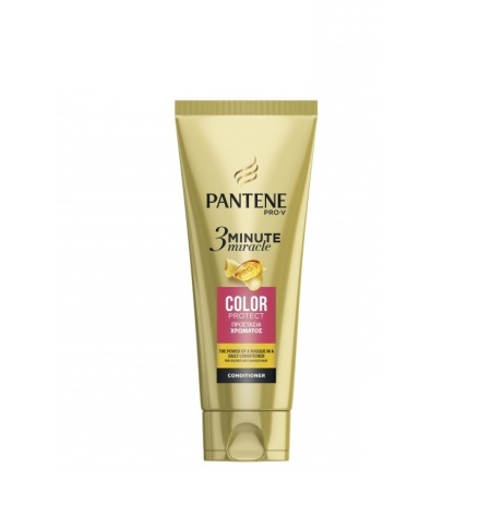 Balsam Pantene Pro-V Color Protect 3 Minute Miracle pentru par vopsit, 200 ml