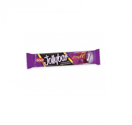 Batoane de ciocolata cu fructe de padure, Jollybar, 22g