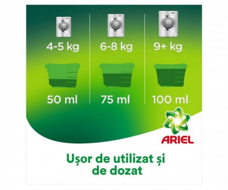 Detergent lichid Ariel Touch of Lenor 40 spalari, 2 L - Img 5