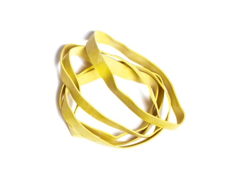 Elastic Scriva diametru 80 mm, 11 mm cauciuc natural, 1 kg - Img 2