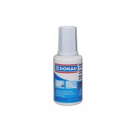 Fluid corector cu pensula, solvent 20ml, DONAU