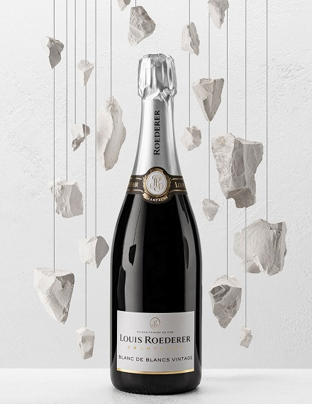 Sampanie Louis Roederer Blanc De Blancs in Cutie Cadou Lux, 750 ml - Img 3