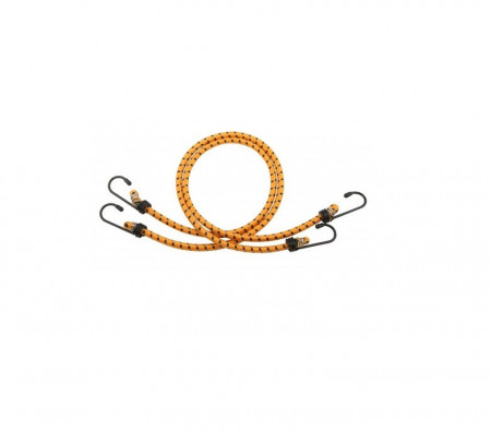 Set 2 cabluri elastice, 70 mm x 600 cm, cu cârlige pentru bagaje