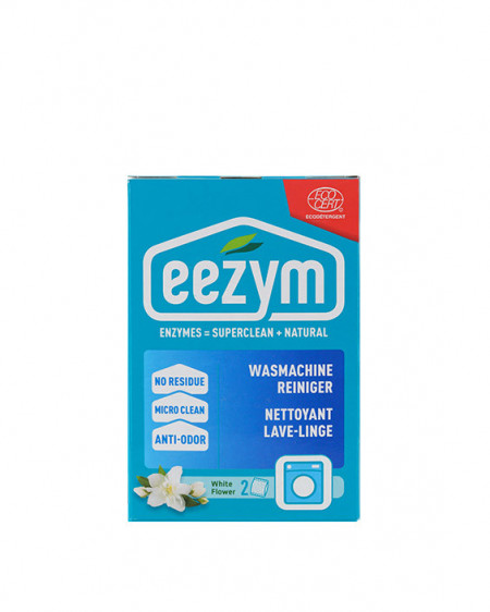 Solutie Bio Enzimatic Eezym pentru Curatare Masini de Spalat Rufe, 2 Doze, 250g
