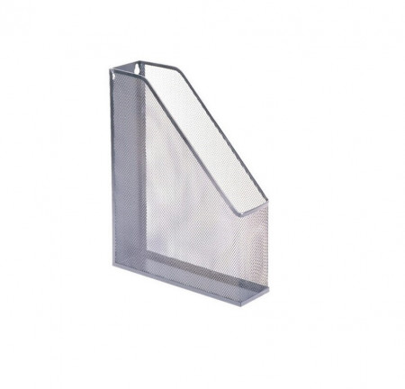 Suport Documente Vertical Metalic Mesh Argintiu