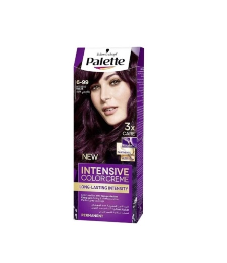 Vopsea de par permanenta Palette Intensive V5 (6-99) Violet intens, 110 ml