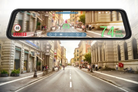 Camera auto oglinda NAVITEL MR750 SMART 2K, camera spate, ecran 11.9&quot;, Wi-Fi, ADAS - Img 6