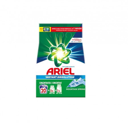 Detergent automat Ariel Mountain Spring, 20 spalari, 1.5Kg