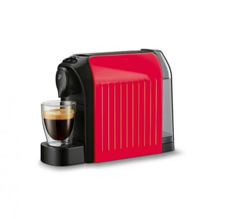 Espressor Tchibo Cafissimo easy Red, 1250 W, 3 presiuni, 650 ml, Espresso, Caffe Crema, sertar capsule, Rosu