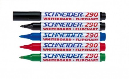 Marker whiteboard + flipchart Schneider Maxx 290, scriere 2 - 3 mm