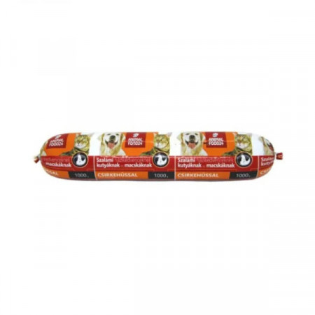 Baton Salam pentru caini cu pui, Animal Food 1 kg