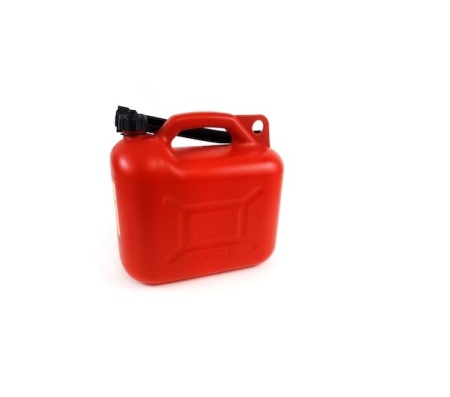 Canistra din plastic, pentru combustibil 5 L + palnie