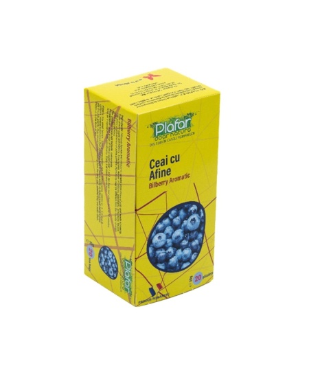 Ceai de Fructe Afine Plafar 20 plicuri, 30g