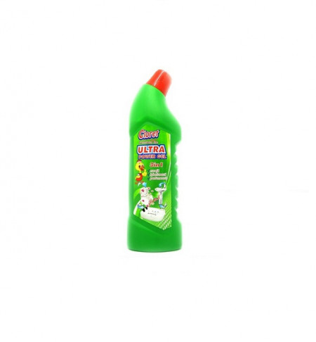 Gel igienizant Wc Cloret Ultra Power Floral, 750 ml 3 in 1