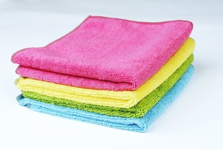 Laveta microfibra multicolore 30X30cm, 4 bucati/set - Img 2