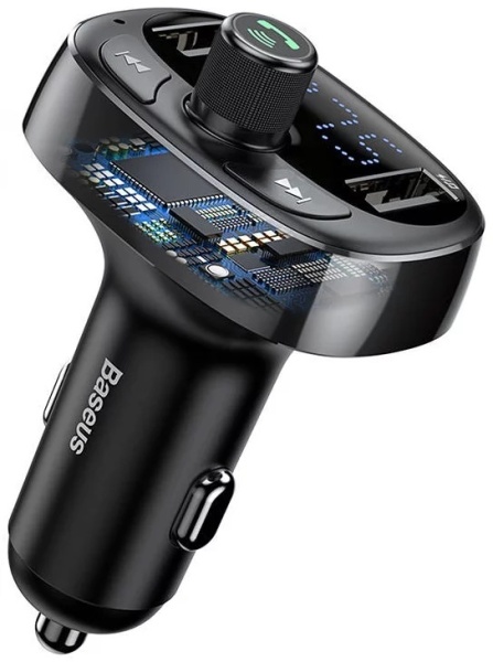Modulator FM Bluetooth-Handsfree Baseus T-Typed - CCMT000301