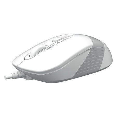 Mouse A4TECH FM10 cu fir USB optic, 1600 dpi, 4 butoane, White