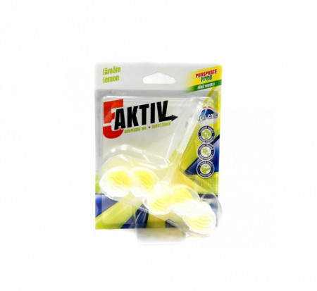 Odorizant wc 5 in 1 Aktiv Lemon 50gr