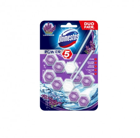Odorizant wc Domestos Power Ocean 2 x 55 gr - Img 3