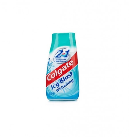 Pasta de Dinti, Colgate, 2 in 1 Icy Blast Whitening, Indeparteaza Petele si Improspateaza Respiratia, 100ml