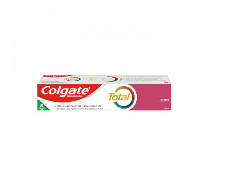 Pasta de dinti Colgate Total Detox pentru protectie completa, 75ml