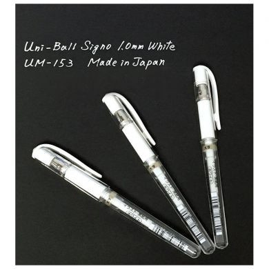 Pix cu gel Gold 1 mm UNI-BALL Signo Broad UM-153 - Img 6