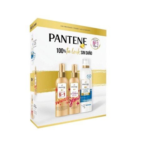 Set Cadou Pantene Pro-V Repair&Protect: Fixativ Par 250 ml + Ulei 200 ml + Styling Spray 200ml