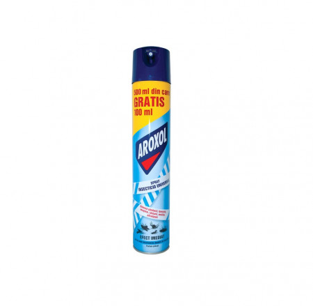 Spray insecticid universal Aroxol, 400 ml + 100 ml Gratis