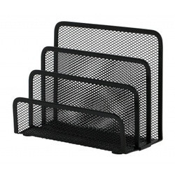 Suport metalic Mesh, pentru sortare scrisori, 3 compartimente, Q-Connect