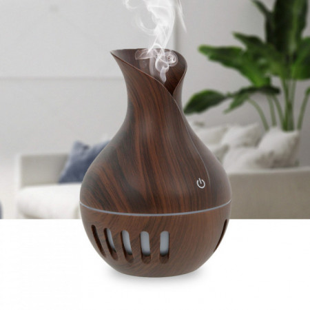 Umidificator camera cu difuzor aromaterapie, 200 ml - Img 4
