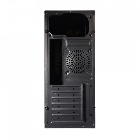 Carcasa Spacer office CHRONOS Middle Tower, ATX, fara sursa, USB 3.0 x 2, USB Type C x 1, HD Audio - Img 2