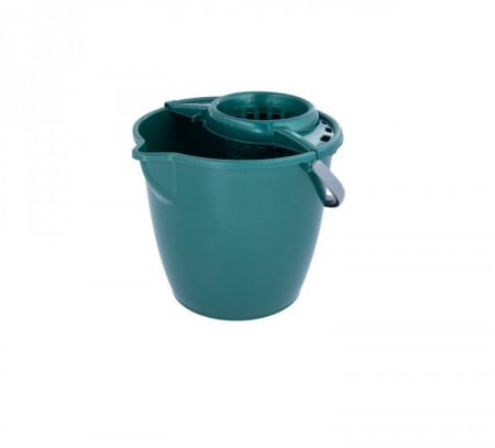 Galeata cu storcator 12 l, verde, cal II-a