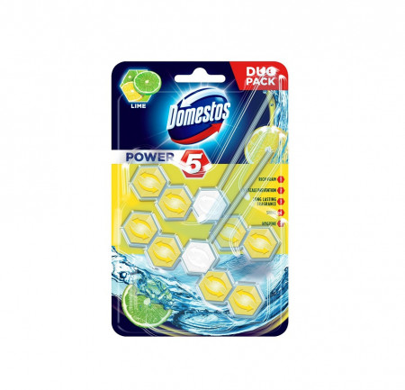 Odorizant wc Domestos Power Ocean 2 x 55 gr - Img 4