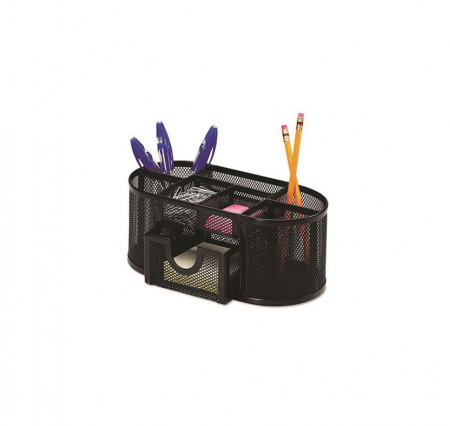 Organizer metalic Mesh, de birou, 8 compartimente, Q-Connect