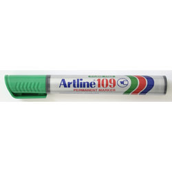 Permanent marker varf tesit, 2,0-5,0 mm, ARTLINE 109 - verde