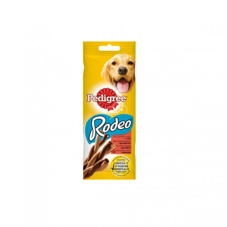 Recompense pentru caini, Pedigree Rodeo, Vita, 70 g