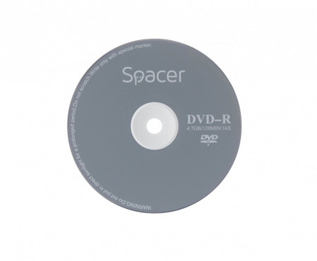 Spacer DVD-R 4.7GB/120Min, viteza 16X, 10 bucati, layer single - Img 3