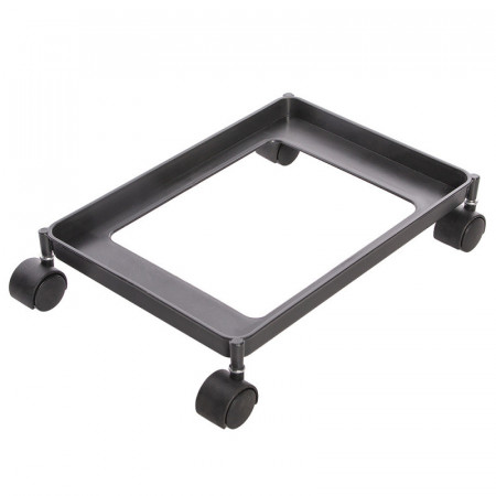 Suport din PP cu roti pentru galeata dubla