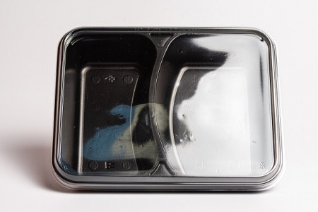 Capac Transparent PP, pentru caserole Termo cu 1, 2, sau 3 compartimente - Img 2