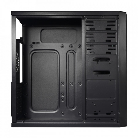 Carcasa Spacer office CHRONOS Middle Tower, ATX, fara sursa, USB 3.0 x 2, USB Type C x 1, HD Audio - Img 3